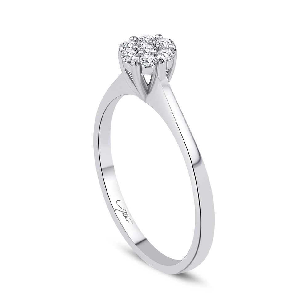 0.20 Karat Pırlanta Fantezi Yüzük (8 ayar 1.62Gr 0)