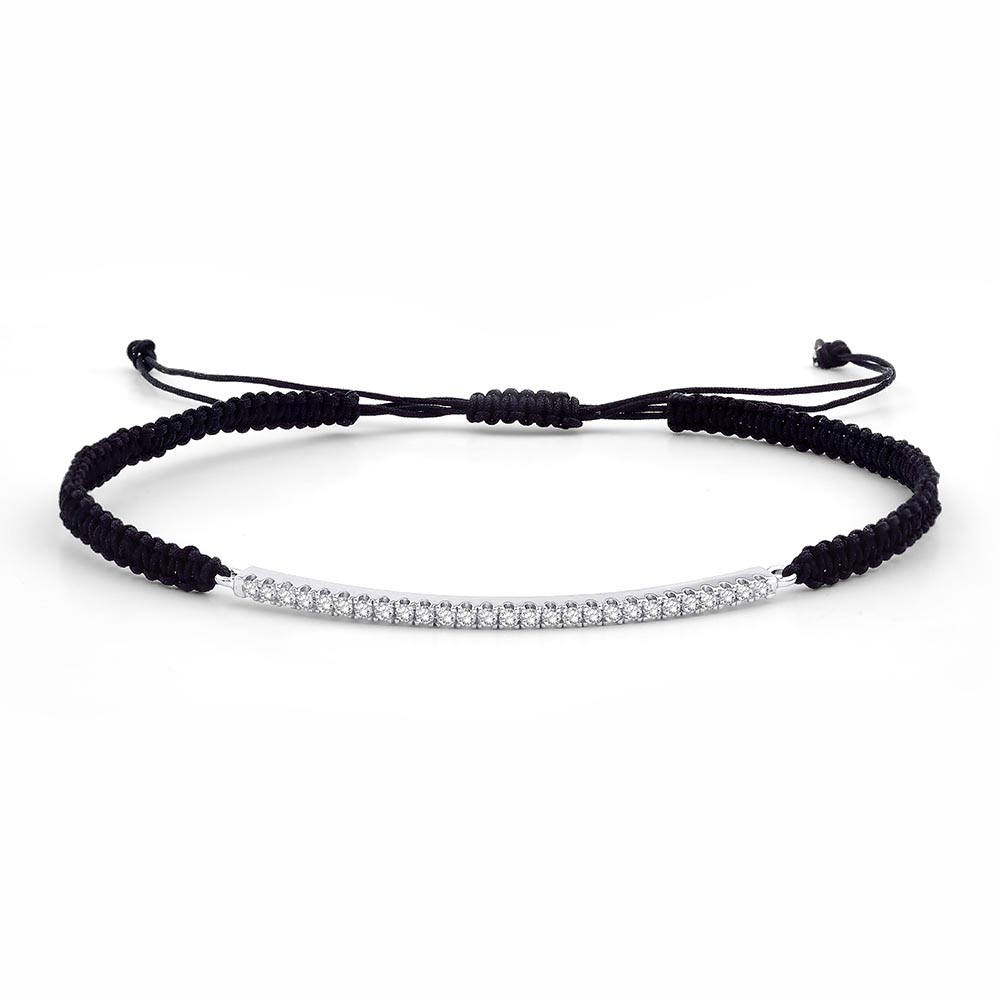 0.35 Karat Pırlanta Fantezi Bileklik (14 ayar 1.3Gr altin)