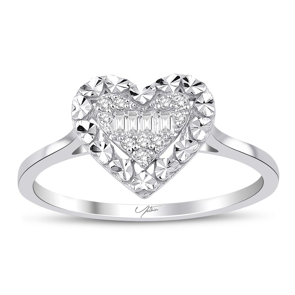 Pırlanta Takı Setler 0.44 Karat Baget Pırlanta Set (14 ayar 6.55Gr altin)