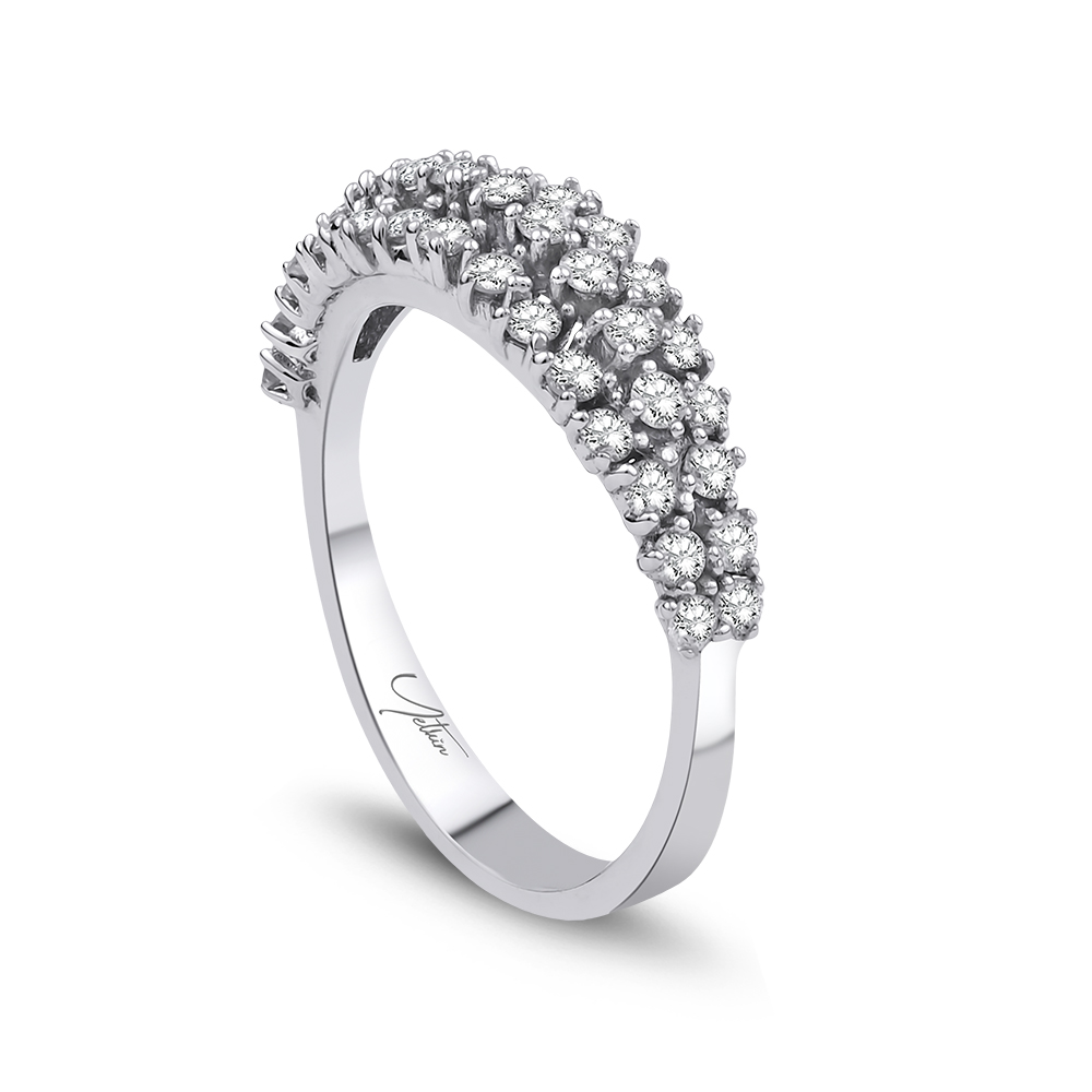 0.75 Karat Pırlanta Fantezi Yüzük (14 ayar 2.85Gr 0)