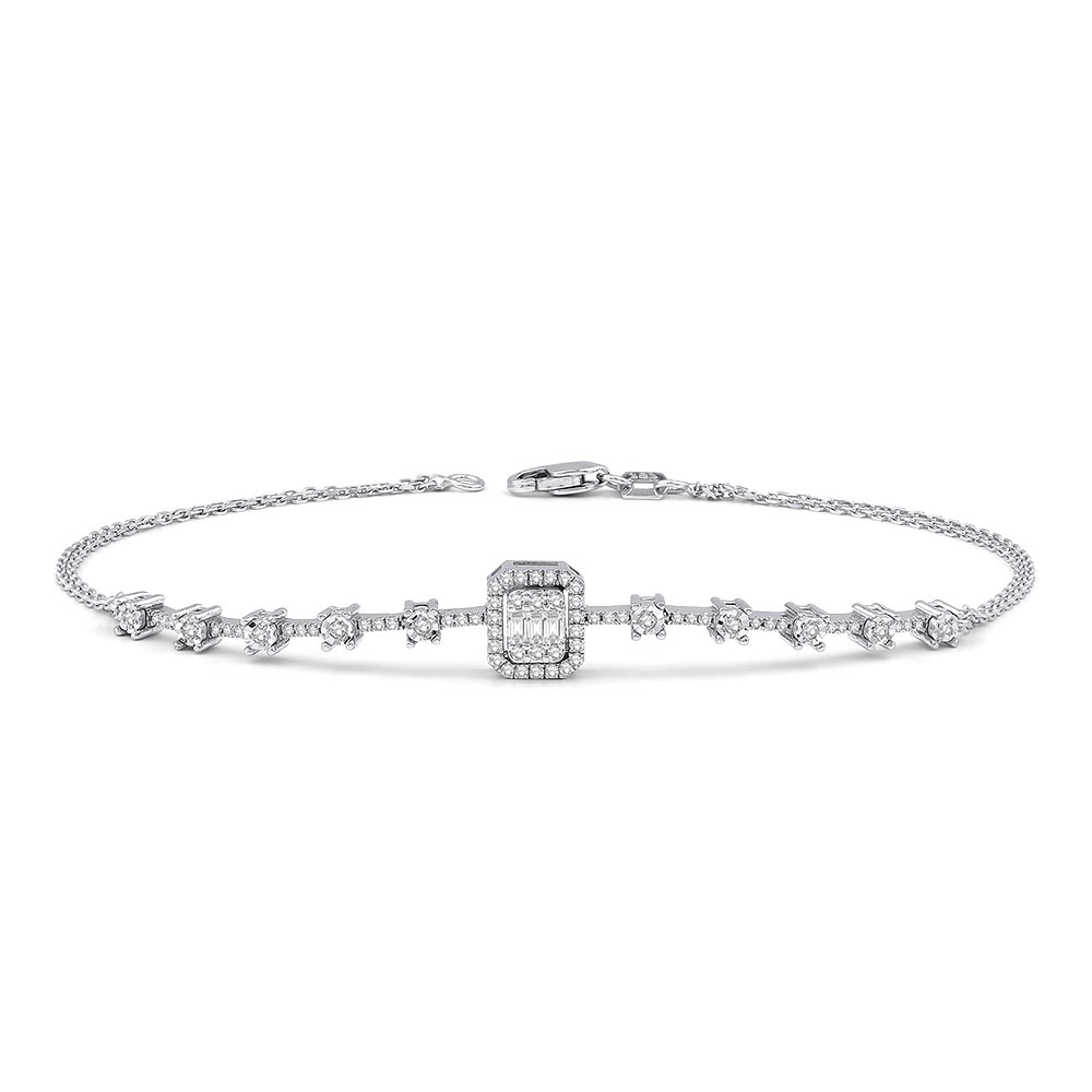 1.45 Karat Baget Pırlanta Set (14 ayar 12.1Gr altin)