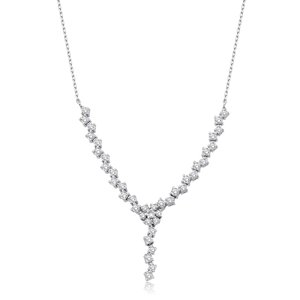 Pırlanta Takı Setler 1.50 Karat Pırlanta Fantezi Set (14 ayar 6.6Gr altin)