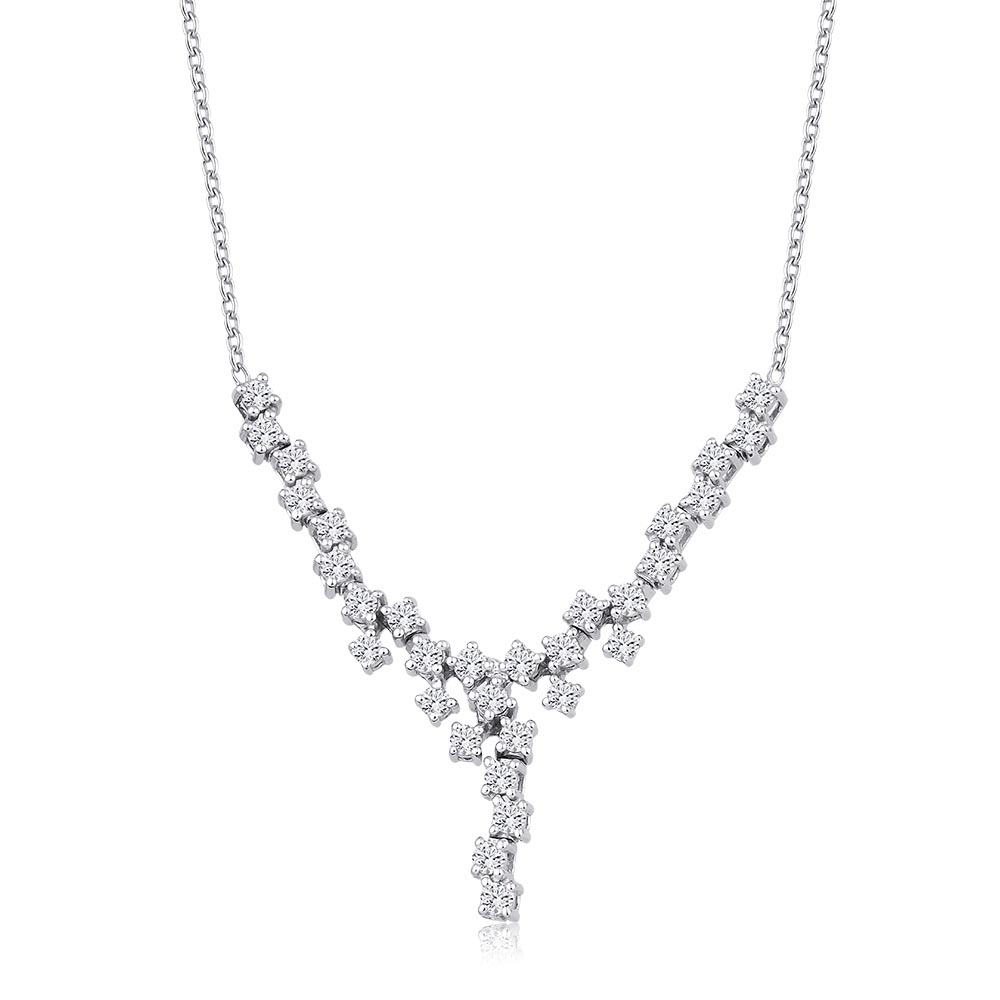 Pırlanta Takı Setler 1.00 Karat Pırlanta Fantezi Set (14 ayar 5.4Gr 0)