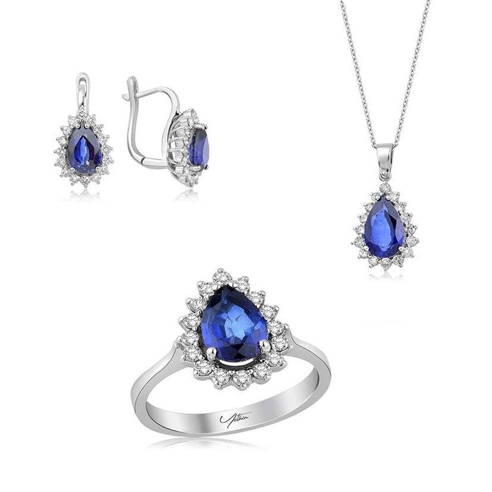 11.4 Karat Büyük Damla Takı Set (8 ayar 0Gr altin)