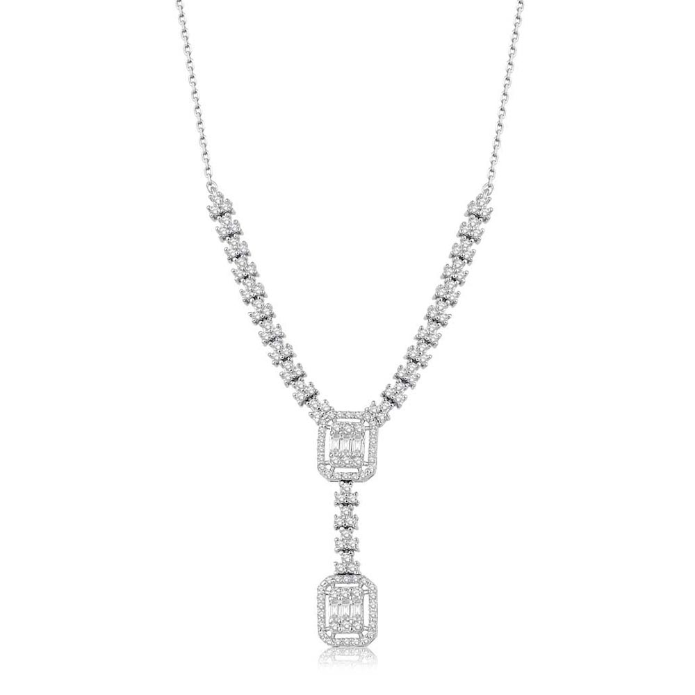 1.35 Karat Baget Pırlanta Set (14 ayar 8.2Gr altin)