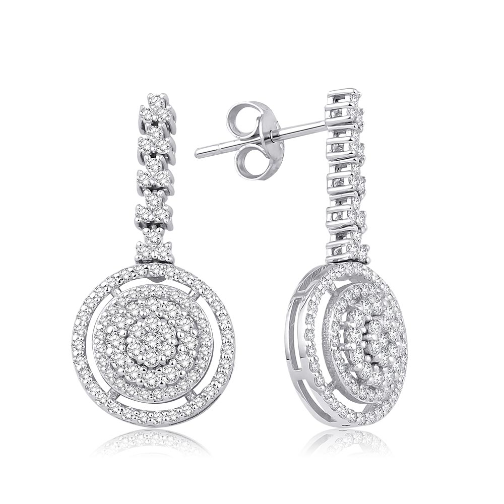 2.05 Karat Pırlanta Coronet Set (14 ayar 7.4Gr altin)