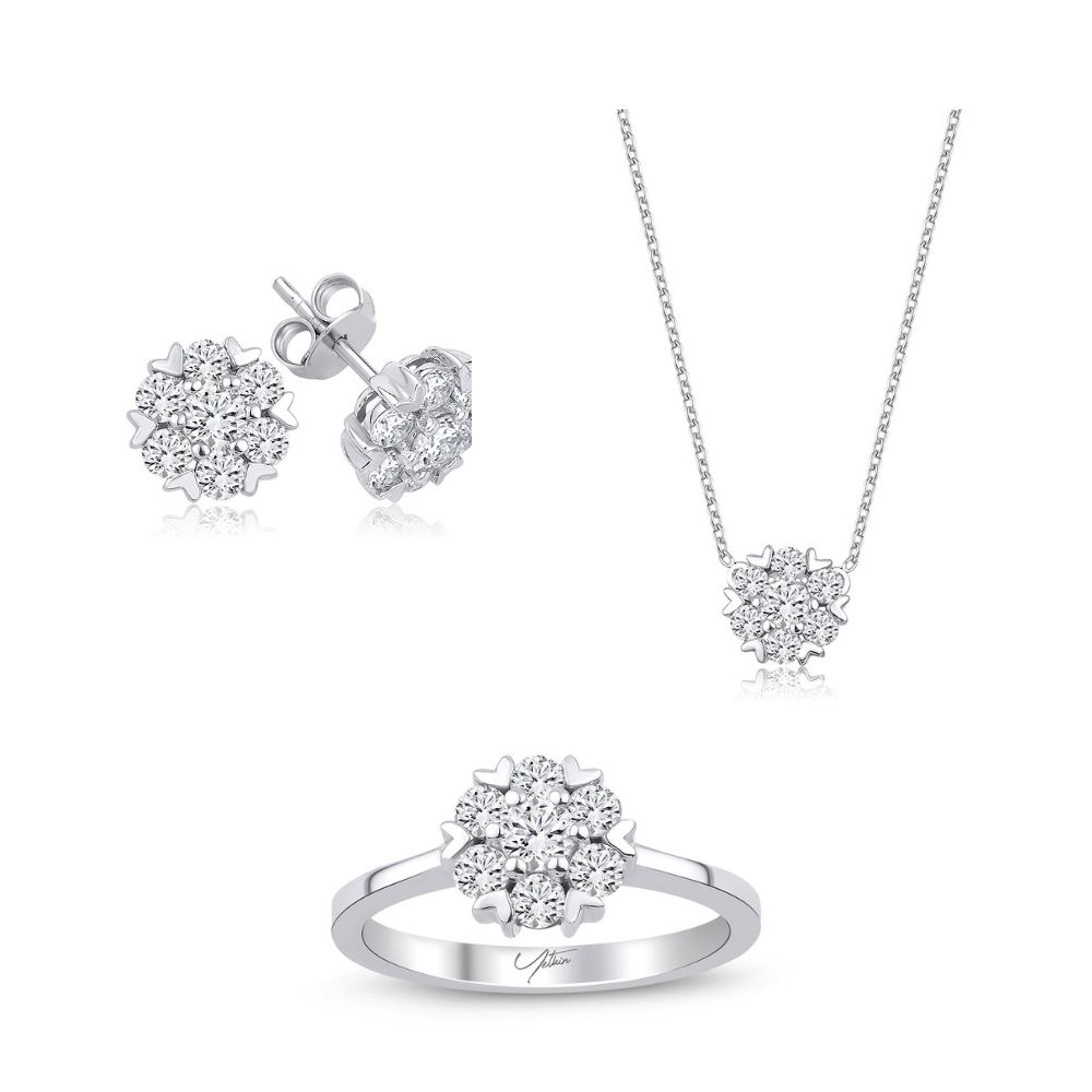 2.40 Karat Pırlanta Fantezi Set (14 ayar 7.55Gr 0)