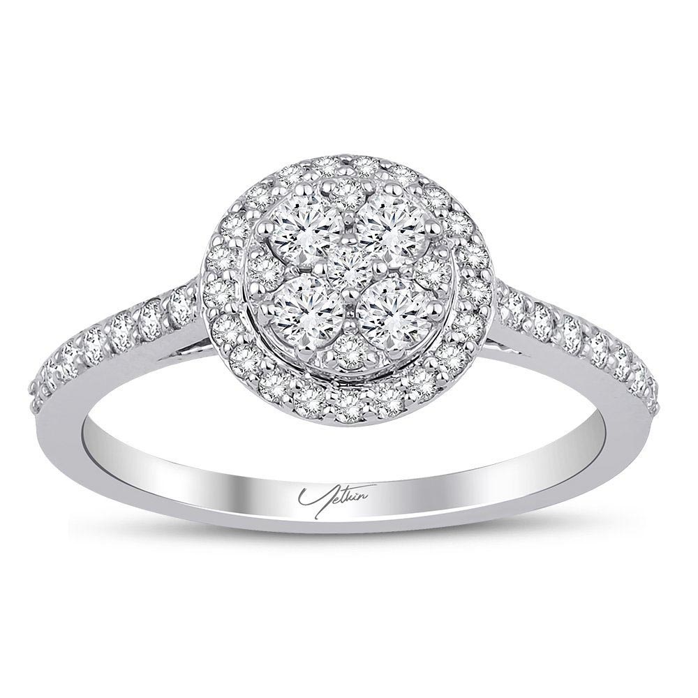 2.59  Karat Pırlanta Coronet Set  (14 ayar 8.63Gr altin)