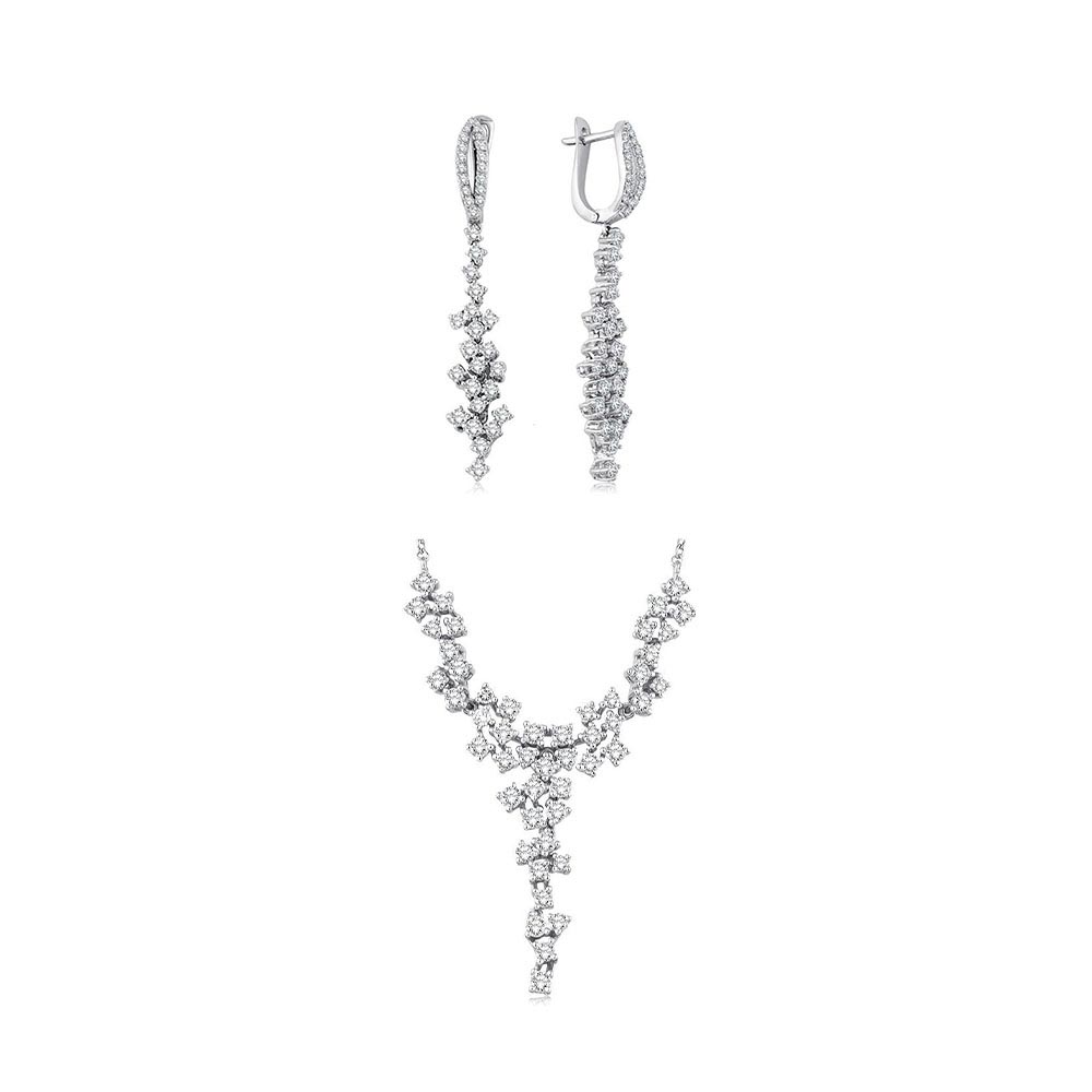 2.60 Karat Pırlanta Fantezi Set (14 ayar 10.2Gr altin)
