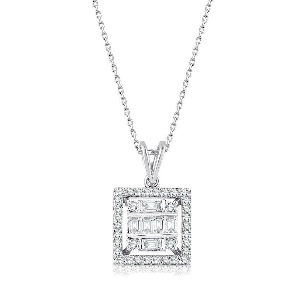 2.67 Karat Baget Pırlanta Set (14 ayar 0Gr altin)