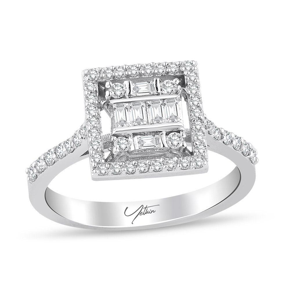 2.67 Karat Baget Pırlanta Set (14 ayar 0Gr altin)
