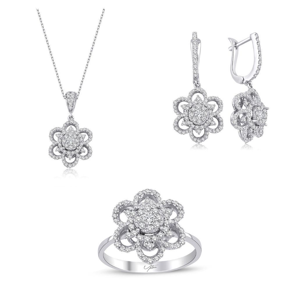 2.75 Karat Pırlanta Fantezi Set (14 ayar 11.3Gr 0)