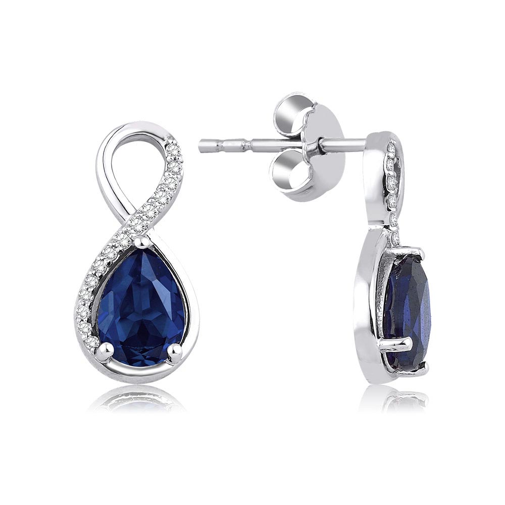 3.10 Karat Safir Pırlanta Set