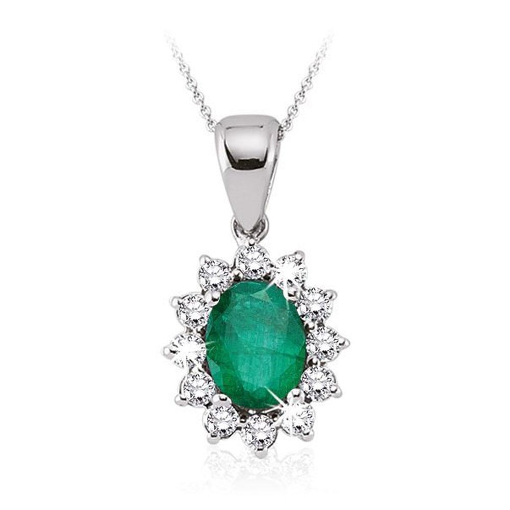 Pırlanta Takı Setler 3.70 Karat Zümrüt Pırlanta Set (8 ayar 6.01Gr 0)