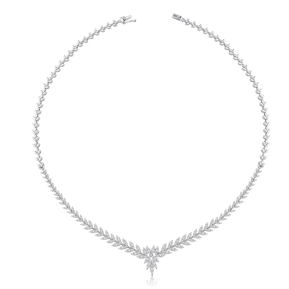 4.50 Karat Pırlanta Gerdanlık Set (14 ayar 36.7Gr altin)