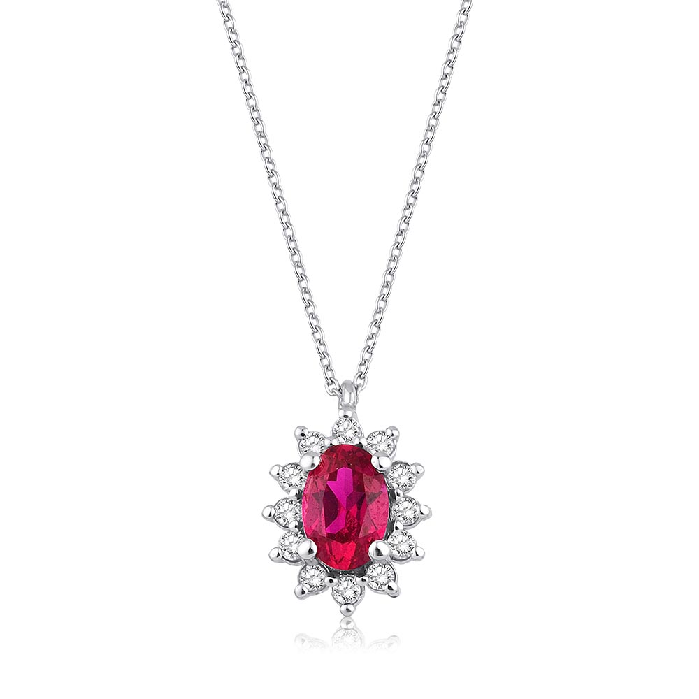 4.00 Karat Yakut Pırlanta Set (8 ayar 7.51Gr 0)