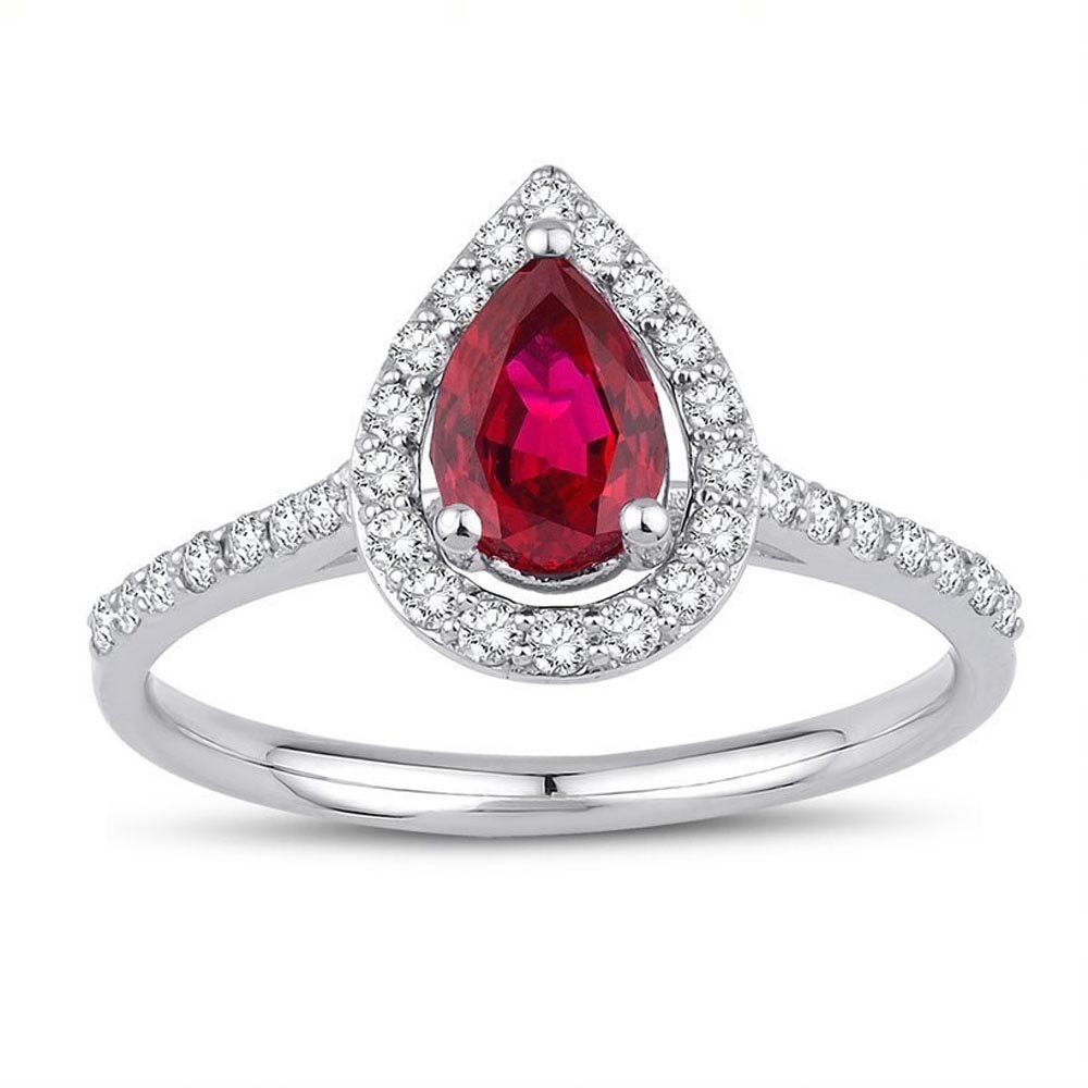 Pırlanta Takı Setler 4.30 Karat Yakut Pırlanta Set (8 ayar 6.95Gr altin)