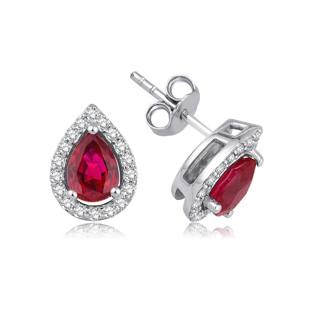 Pırlanta Takı Setler 4.30 Karat Yakut Pırlanta Set (8 ayar 6.95Gr altin)