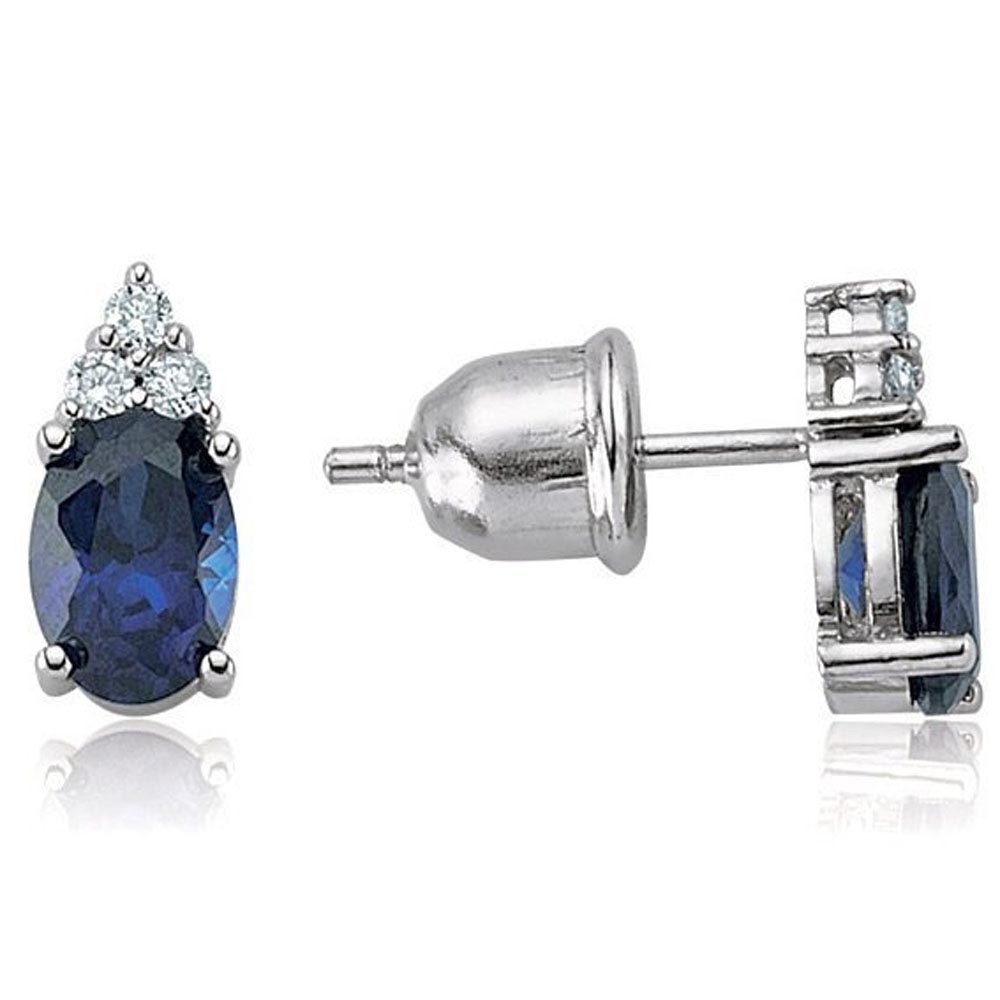 Pırlanta Takı Setler 4.55 Karat Safir Pırlanta Set (8 ayar 4.2Gr altin)