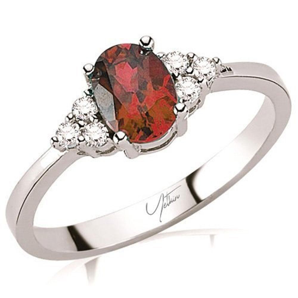 Pırlanta Takı Setler 4.65 Karat Yakut Pırlanta Set (8 ayar 4.2Gr altin)