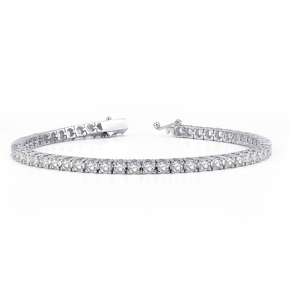 4.70 Karat SuYolu Pırlanta Bileklik (14 ayar 7.4Gr altin)