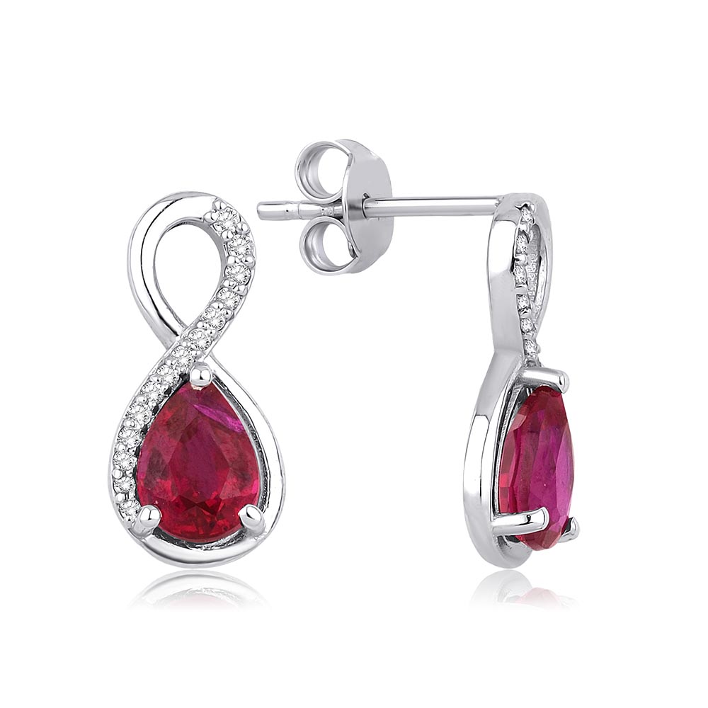 Pırlanta Takı Setler 5.13 Karat Yakut Pırlanta Set (8 ayar 7.12Gr 0)