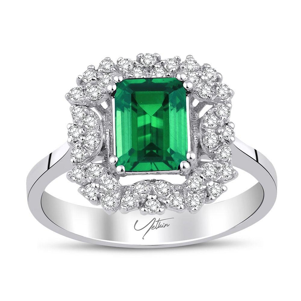5.90 Karat Zümrüt Pırlanta Set (14 ayar 9.88Gr 0)